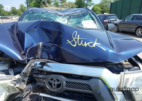 2013 Toyota Tacoma Base V6 from USA, damaged, VIN 3TMLU4EN4DM128855